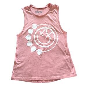 Womens Blink 182 Band Tank Self Titled Album Smiley Face size Large